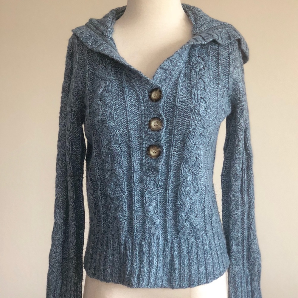 Linda Mathews Hooded Sweater